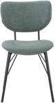 Jofran Inc. Urban Archive Owen Jade Upholstered Dining Chair-2
