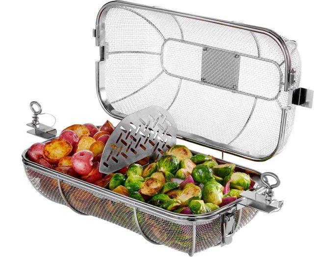 Weber® Weber Crafted Stainless Steel Rotisserie Crisping Basket-3