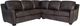 Smith Brothers Customizable 9000 2-Piece Leather Sectional-0