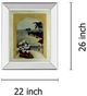 Classy Living Ruane Manning Tropical Moon 22" Wall Art-2