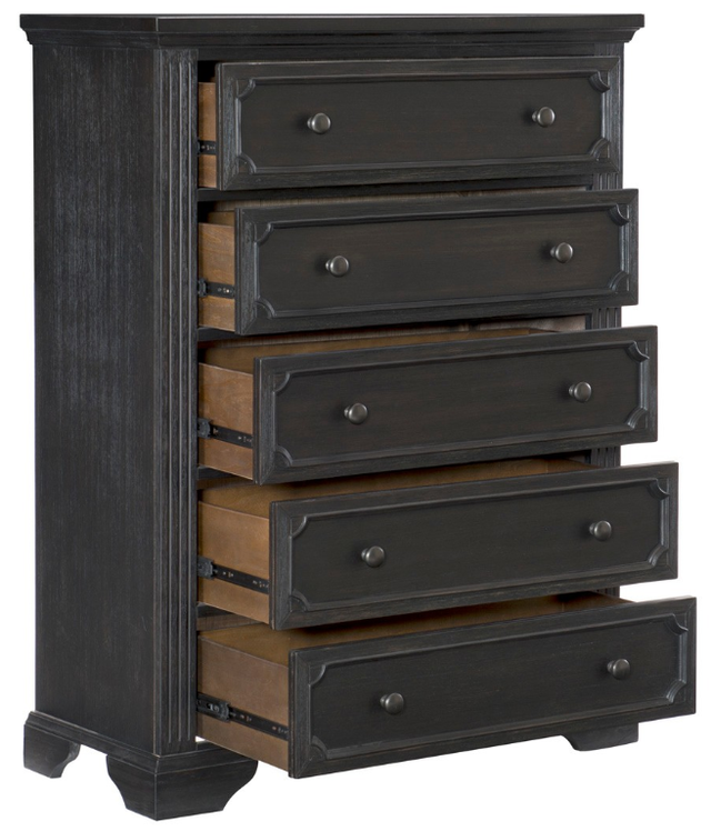 Homelegance® Bolingbrook Wire-Brushed Charcoal Chest-3