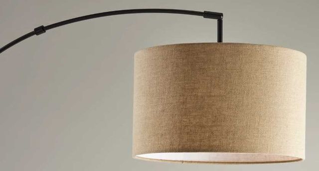 Adesso® Preston Dark Bronze Arc Floor Lamp-1