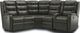 Flexsteel® Arlo Black Power Reclining Sectional-0