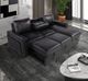 Global Furniture USA U1830 Blanche Black/Charcoal Sleeper Sofa with USB-4