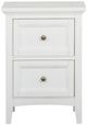 Magnussen Home® Heron Cove Chalk White Small Drawer Nightstand-1