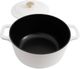 ZLINE 5-Piece White Matte Enameled Cast Iron Cookware Set-2