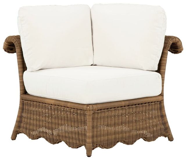 Lane Venture® Customizable Cleary 4-Piece Wicker Outdoor Sectional-4