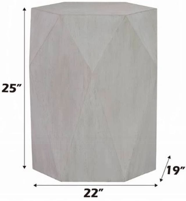 ACME Furniture Hanniel Antique White End Table-2