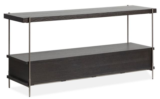 Magnussen Home® Spencer Dark Briarsmoke Gray Rectangular Sofa Table-4