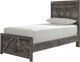 Signature Design by Ashley® Wynnlow Gray Twin Panel Rails-2