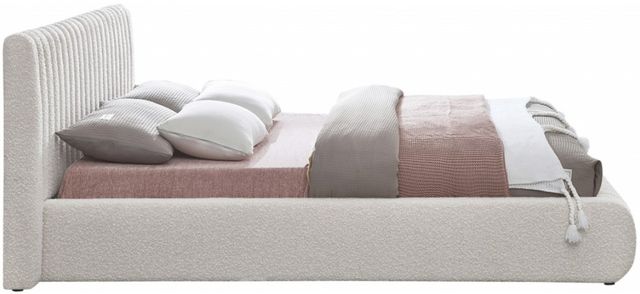 Meridian Furniture Nash Cream Queen Panel Bed-2