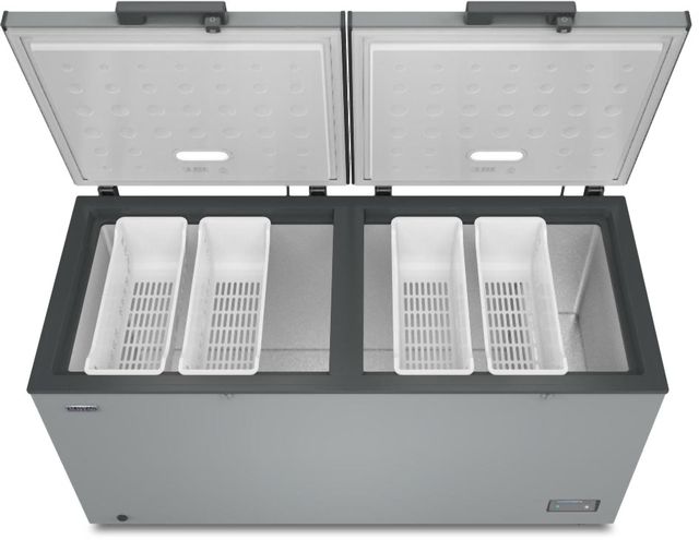 Maytag® 19 Cu. Ft. Gray Chest Freezer with Freezer-to-Fridge Convertibility-1
