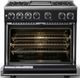 Viking® 7 Series 36" Onyx Pro Style Dual Fuel Range with Griddle-1