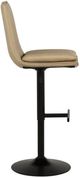 Coaster® Eldridge Coffee Tan Upholstered Adjustable Bar Stool-4