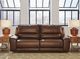 Signature Design by Ashley® Silverbrooke Canyon Power Reclining Sofa with Adjustable Headrest-2