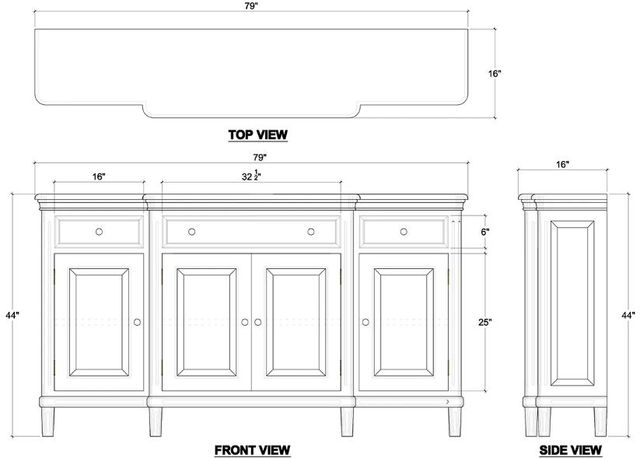 Bramble Customizable Hayward Buffet-1