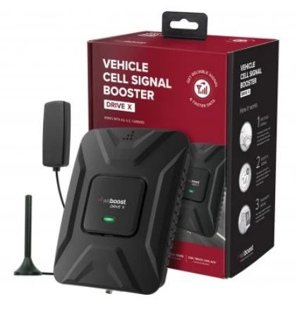 weboost Drive X Vehicular Multi-User Cellular Signal Booster Kit-0