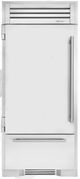 True® 30" 17.7 Cu. Ft. Stainless Steel Built-In Bottom Freezer Refrigerator -0