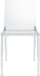 Elements International Lavinia Chrome Side Chair-3