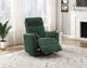 Homelegance® Desso Green Swivel Glider Manual Reclining Chair-1