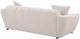 Coaster® Destino Greige Chenille Upholstered Splayed Arm Sofa-5