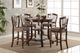 New Classic® Home Furnishings Bixby 5-Piece Espresso Counter Height Dining Set-0