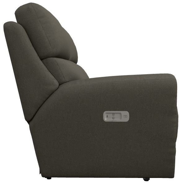 La-Z-Boy® Apollo Smoke Power Reclining Loveseat with Headrest-2