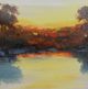 StyleCraft Sunrise over the Horizon Handpainted Canvas Wall Art-4