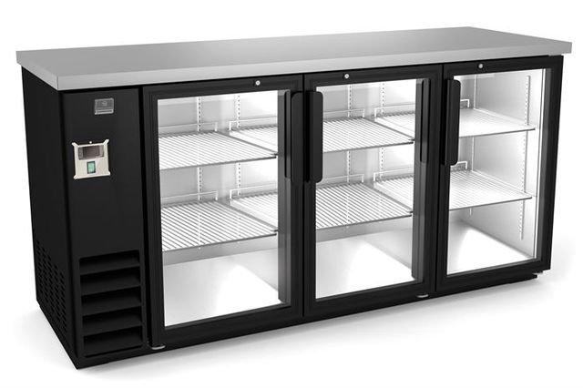 Kelvinator® Commercial 20.8 Cu. Ft. Black Commercial Refrigeration-0