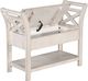Sunny Designs™ Marble White Accent Bench with Storage-3