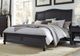aspenhome® Oxford Black King Sleigh Bed-1
