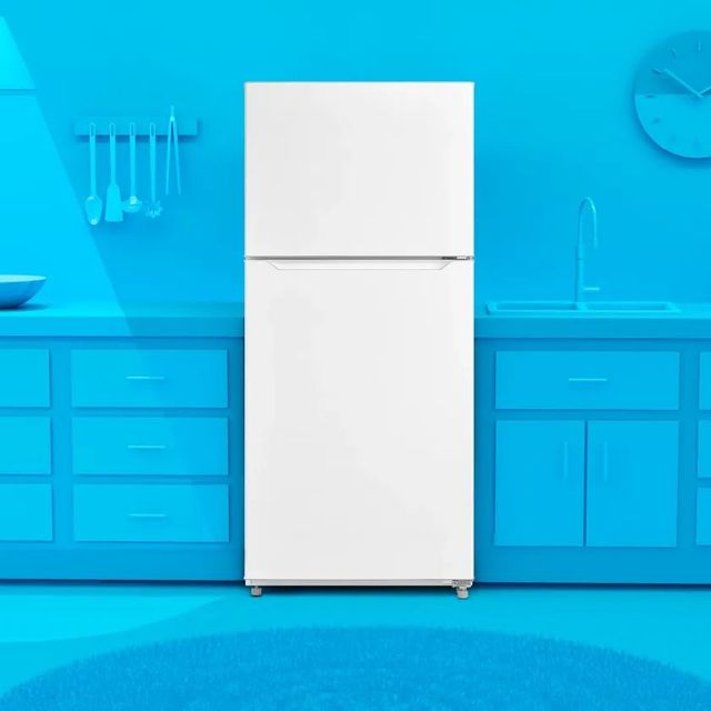 Element® 28 in. 14.2 Cu. Ft. White Top Freezer Refrigerator -3