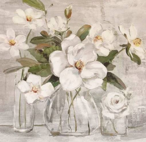 Stylecraft Gray/Green/White Wall Art-1