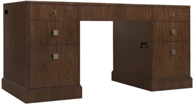 Hooker® Furniture Archives Walnut Executive Desk-0