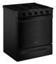 Whirlpool® 30" Black Slide-In Gas Range with Air Cooking Technology-3