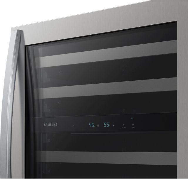 Samsung® 5.1 Cu. Ft. Fingerprint Resistant Stainless Steel Wine Cooler-9
