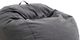 CordaRoy's® Dark Gray Fabric Full Outdoor Bean Bag Chair-2