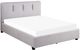 Homelegance® Aitana Gray Queen Platform Panel Bed-0