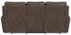 Flexsteel® Carter Brown Power Reclining Sofa with Console and Power Headrests and Lumbar-5