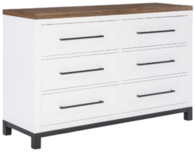 Legacy Classic Dutton Natural White Dresser
