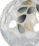 A & B Home Abbot 5-Piece Black/Clear Mosaic Deco Ball Set-4