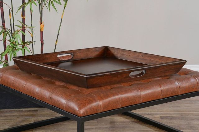 Sunny Designs™ Santa Fe Dark Chocolate Ottoman Tray-1