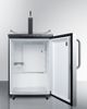 Summit® 5.6 Cu. Ft. Stainless Steel Beer Cooler/Kegerator-2