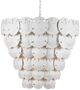 Currey & Company Tulum White Extra Large Chandelier-1