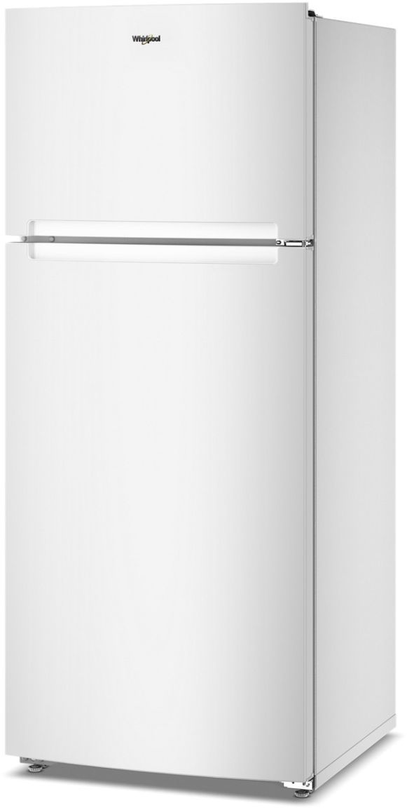 Whirlpool® 28" 17.61 Cu. Ft. White Top Freezer Refrigerator with Total Coverage Cooling-2