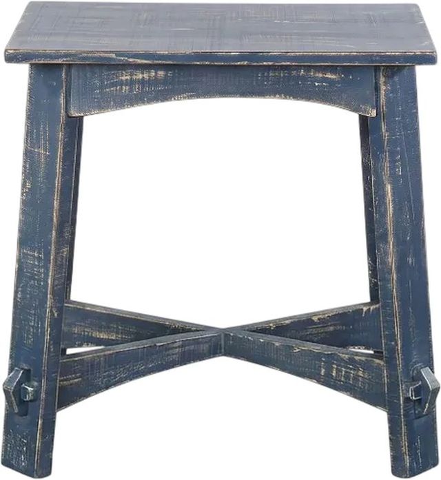 Sunny Designs™ Marina Ocean Blue Chair Side Table-2