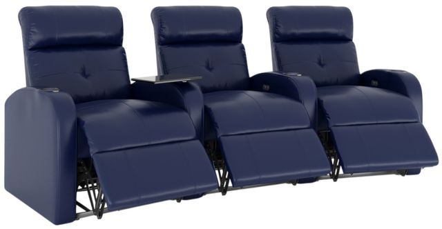 Palliser® Furniture Customizable Audio 3-Seat Power Reclining Curved Home Theater Seating-2