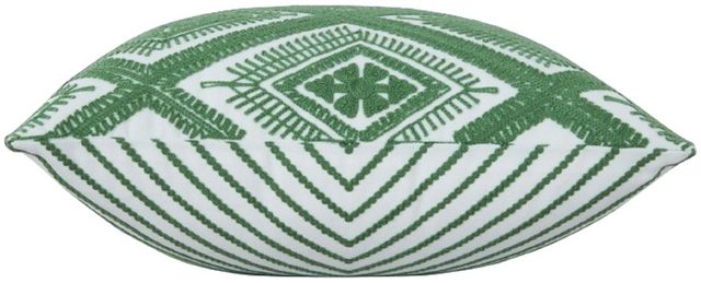 Signature Design by Ashley® Bellvale 4-Piece Green/White Pillow-2