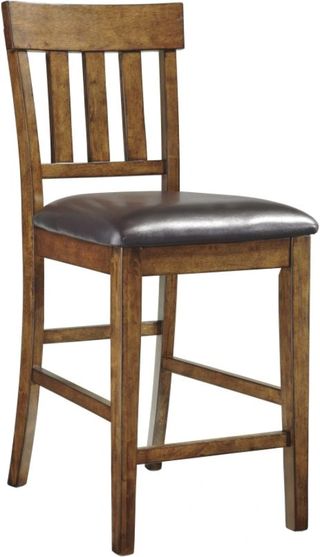Signature Design by Ashley® Ralene Medium Brown Upholstered Counter Stool