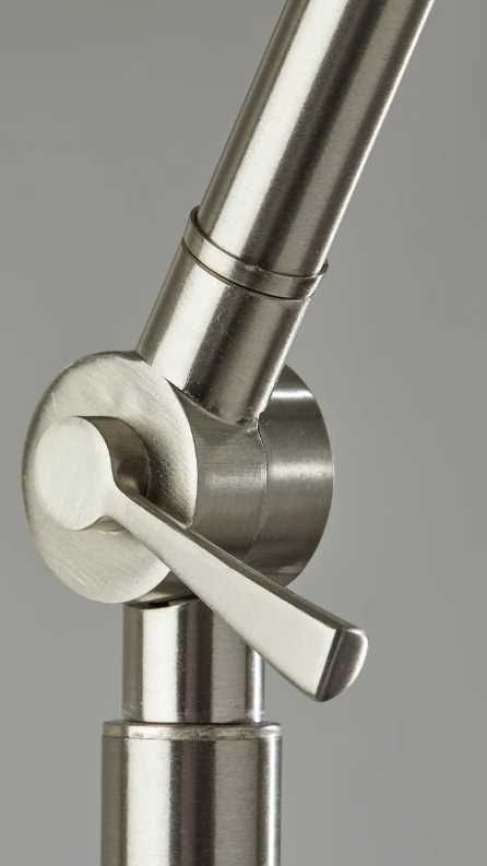 Adesso® Willard Black Floor Lamp-2